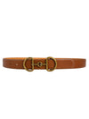 Women's Leather Horsebit Belt - Factory Seconds (Outlet)